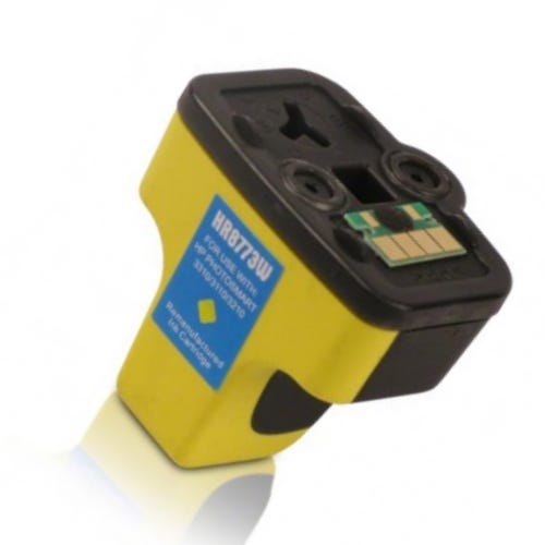 HP 02 Yellow (C8773WN) Remanufactured Ink Cartridge - Yellow