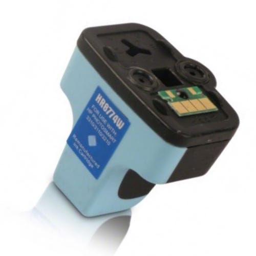 HP 02 Light Cyan (C8774WN) Remanufactured Ink Cartridge - Light Cyan