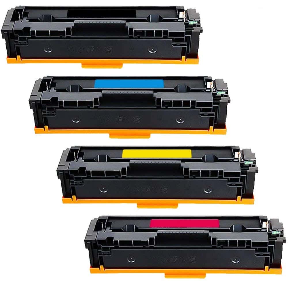Canon 054H High-Yield Compatible 4-Pack Combo