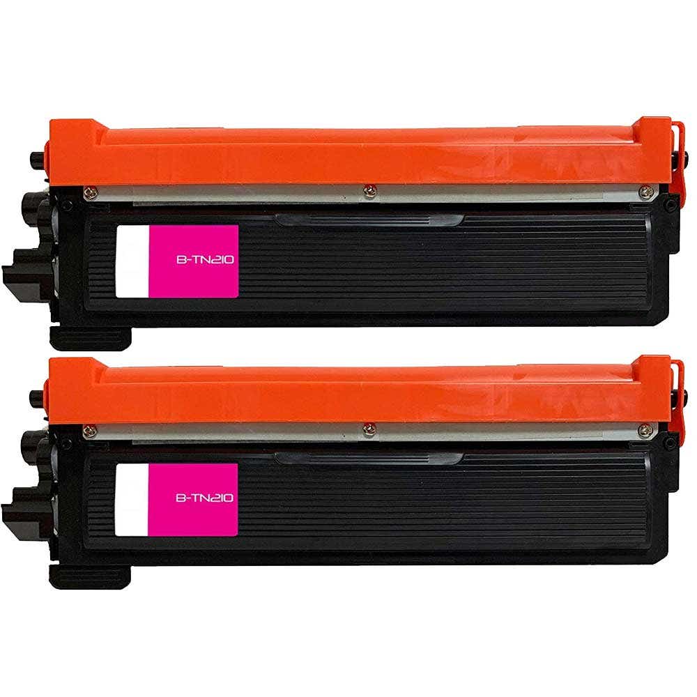 Brother TN210M Magenta Compatible Toner Cartridge Twin Pack_Carrot_Ink