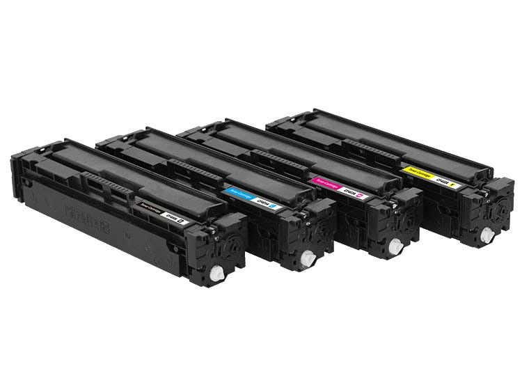 HP 201X (CF400X) 4-pack Compatible Toner Cartridges