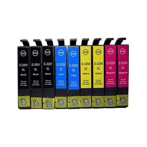 Epson 220XL 9-Pack Carrotink