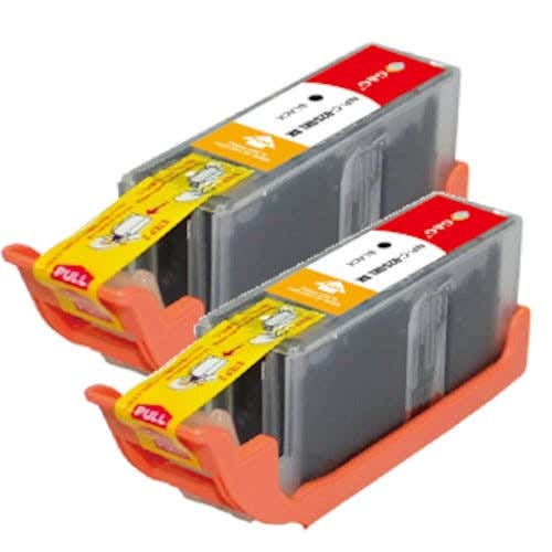 Canon PGI-250XL (6432B001) Black High-Yield Compatible Ink Cartridge Twin Pack