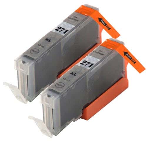 Canon CLI-271XL (0340C001) Gray High-Yield Compatible Ink Cartridge