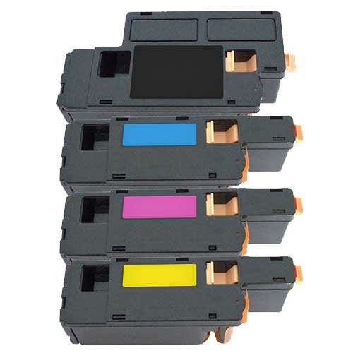 Dell C1660W Compatible Toner 4-Pack Carrotink