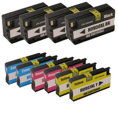 HP 950XL & 951XL High-Yield Remanufactured Ink Cartridge 10-Pack