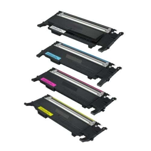 Samsung CLT-407S Compatible Toner Cartridge 4-Pack Combo_Inkjets