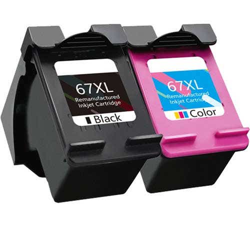 HP 62XL Remanufactured Ink Cartridge 2-Pack