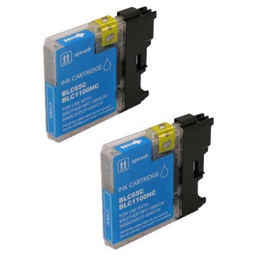 Brother LC65C Cyan High-Yield Compatible Ink Cartridge Inkjets