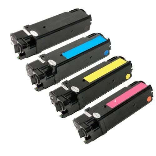 Xerox Phaser 6125 Compatible Toner Cartridge 4-Pack Combo_Inkjets