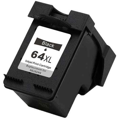 HP 64XL (N9J92AN) Black High-Yield Compatible Ink Cartridge inkjets.com