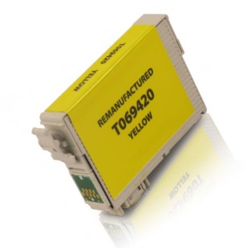 Epson 69 Yellow (T069420) Remanufactured Ink Cartridge - Yellow