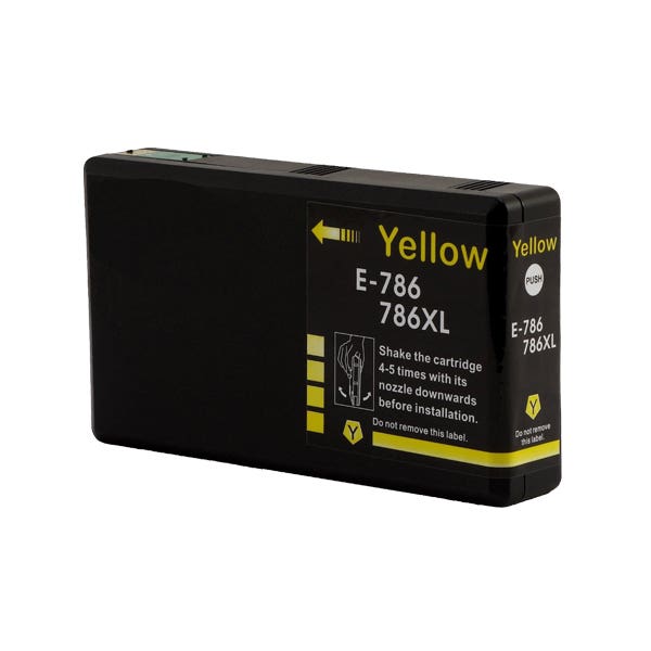 Epson 786XL (T786XL420) High Yield Yellow Remanufactured Ink Cartridge (Inkjet)