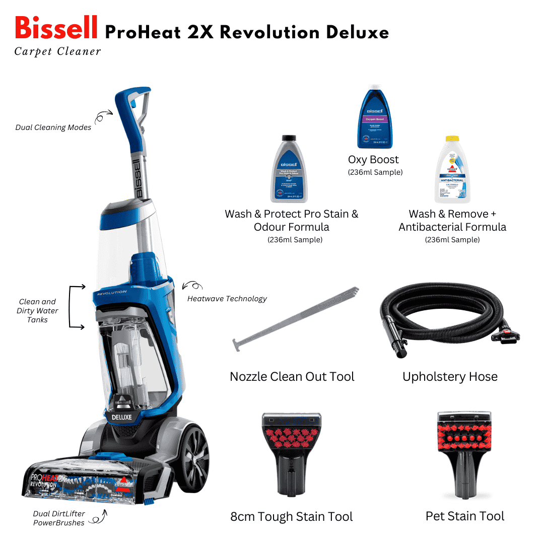 Bissell ProHeat 2X Revolution Deluxe Carpet Cleaner