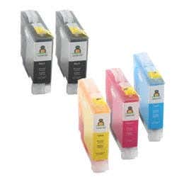 Brother LC51 Compatible, Carrot Bunch 5 piece Carrot Bunch, (2) black, 1 Cyan, Magenta, 1 Yellow