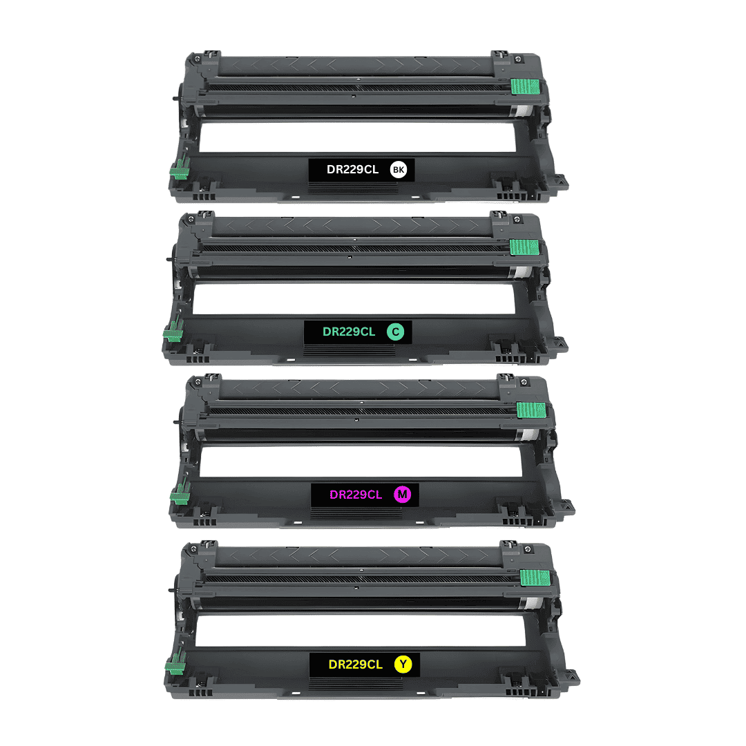 Compatible Brother DR229CL High Yield 4-Pack Combo Drum Unit