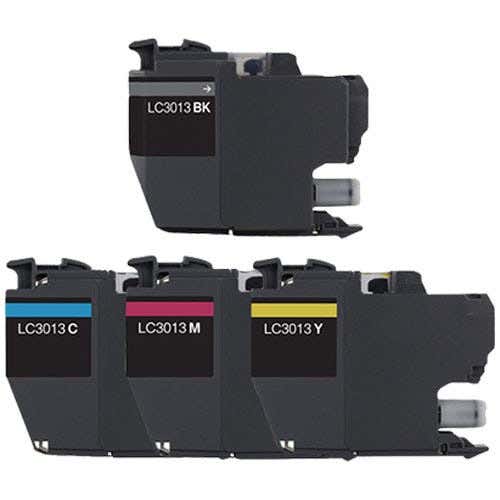 LC3013 Compatible High Yield Ink Cartridge 4-Pack