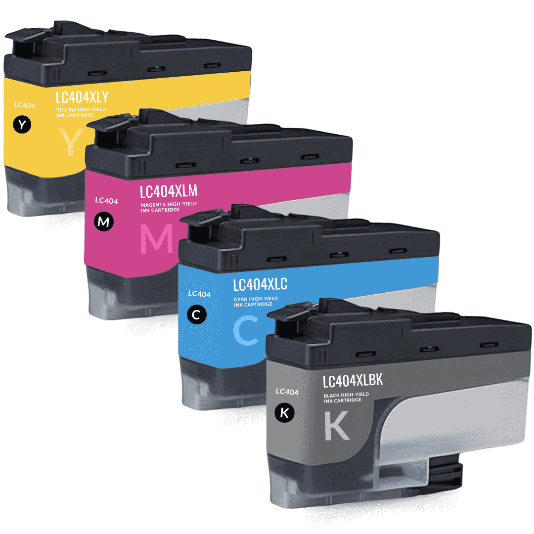 Compatible Brother LC404XLY High Yield Yellow Ink Cartridge