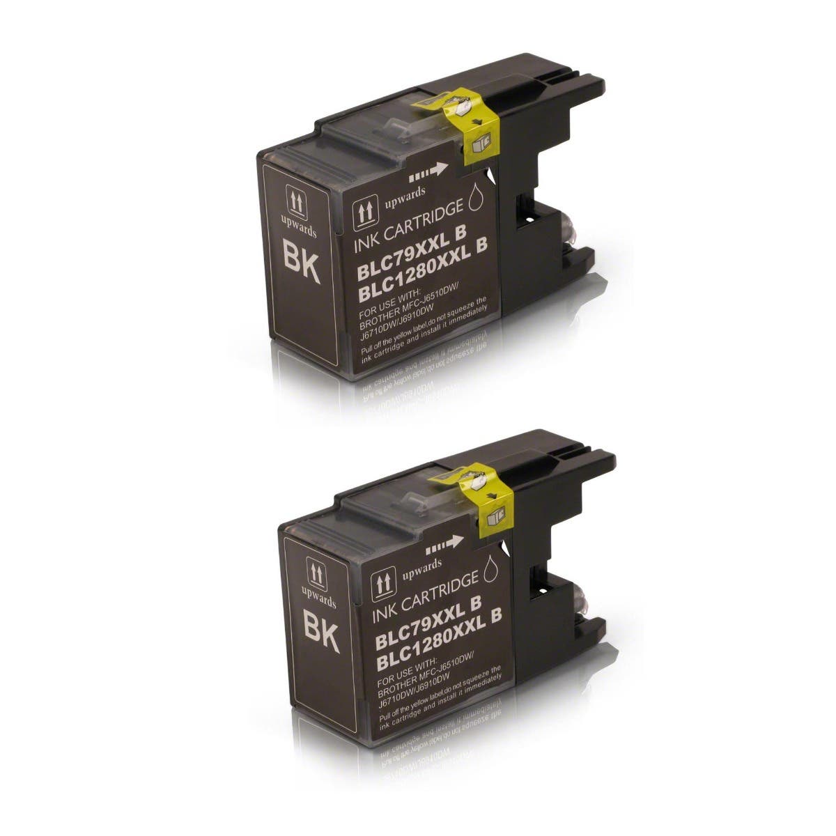 Brother LC79BK Compatible Ink Cartridge - Black Twin Pack