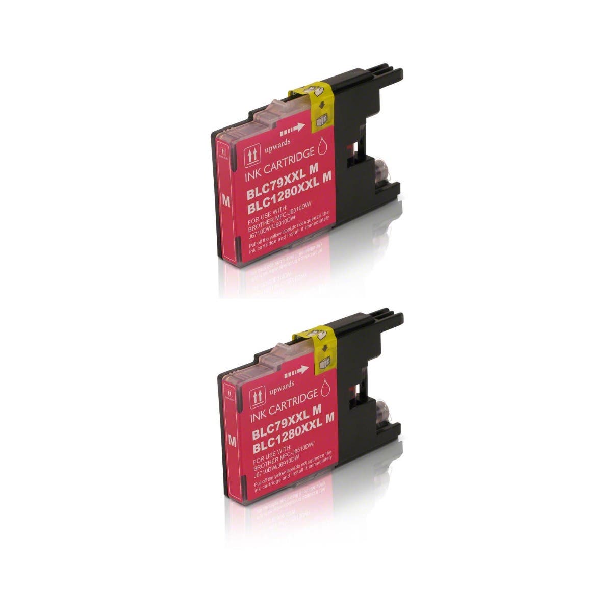 Brother LC79M Compatible Ink Cartridge - Magenta Twin Pack