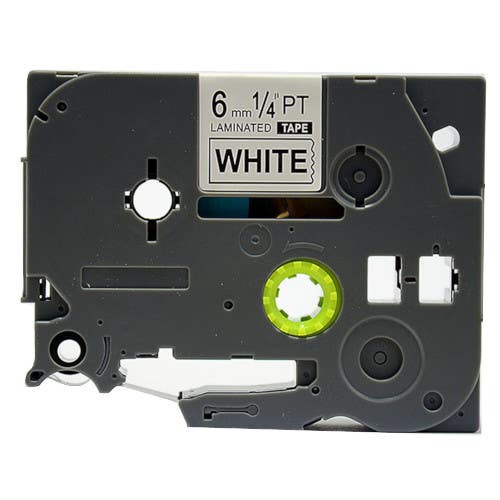 Brother TZe-211 (TZ211) Black on White Compatible P-Touch Label Tape