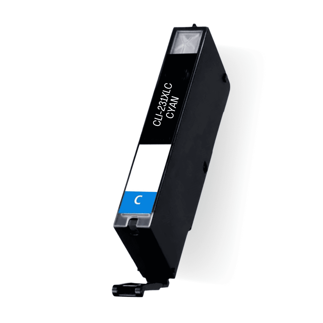 Compatible Canon CLI-231XLC (6675C001) High Yield Cyan Ink Cartridge