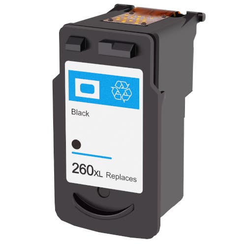 Canon PG-260XL (3706C001) Black Remanufactured High Yield Ink Cartridge