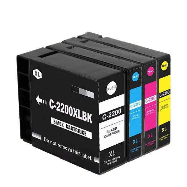 Canon PGI-2200XL 4 Pack Compatible Ink Cartridges