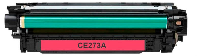 HP 650A (CE273A) Magenta Remanufactured Laser Toner Cartridge