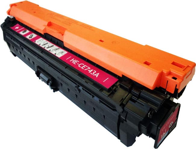 HP 307A (CE743A) Magenta Remanufactured Laser Toner Cartridge 