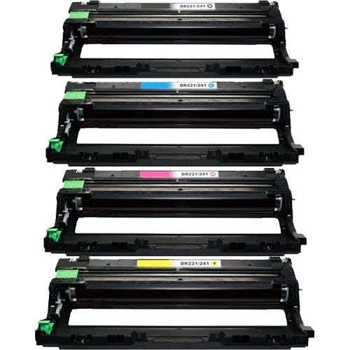 Brother DR221CL Compatible 4-Pack Carrotink