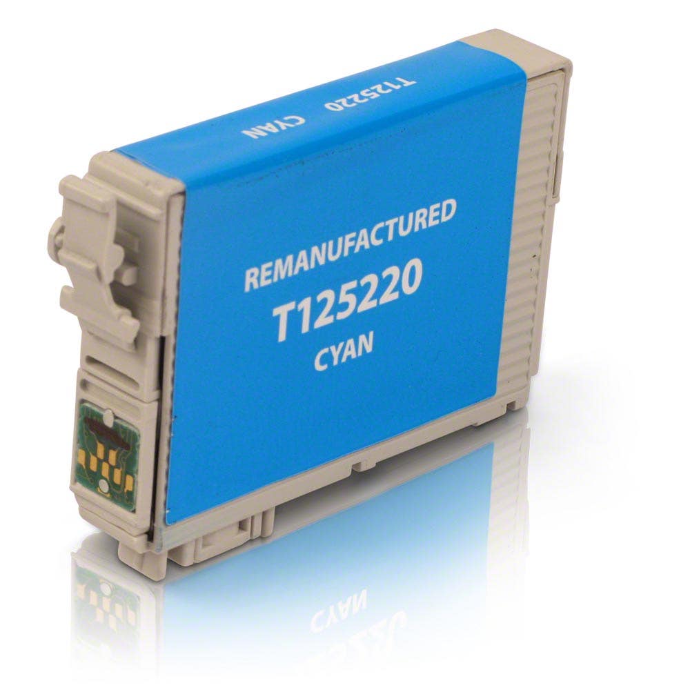 Epson 125 Cyan (T125220) Remanufactured Ink Cartridge