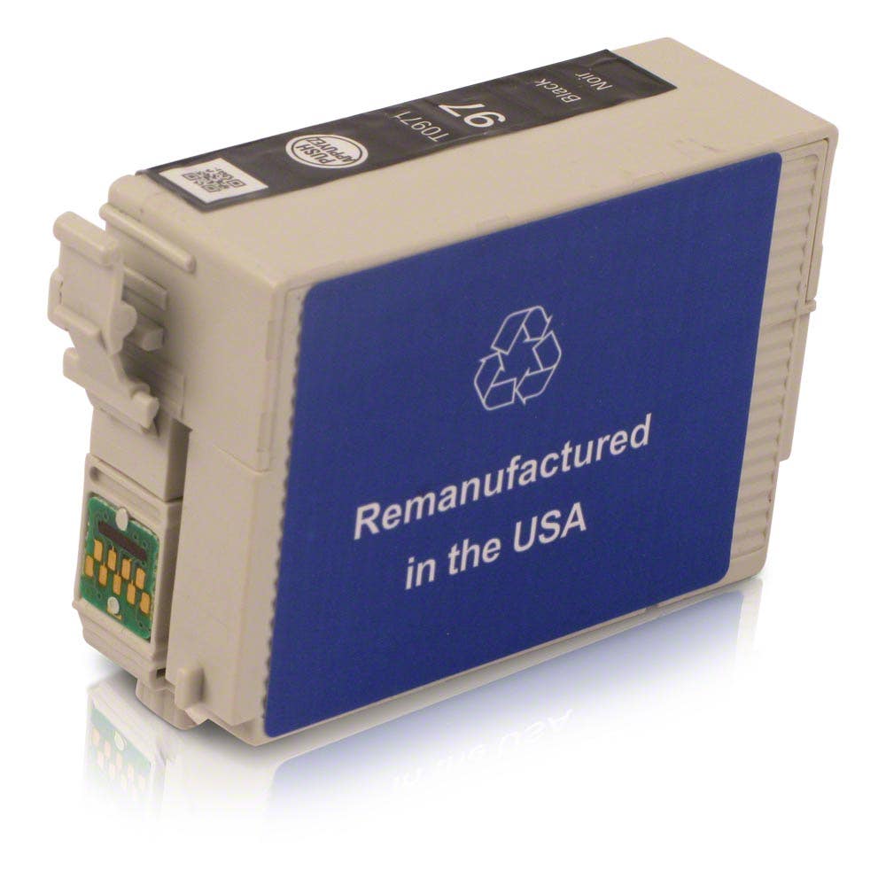 Epson 97 Black (T097120) Remanufactured Ink Cartridge - Black