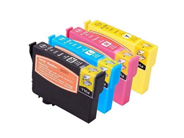 Epson 220XL 4-Pack High Capacity Remanufactured Ink Cartridges