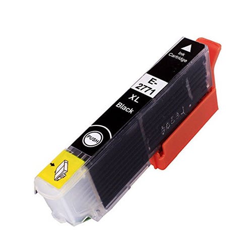 Epson 277XL (T277XL120) High Yield Black Remanufactured Ink Cartridge (Inkjet)
