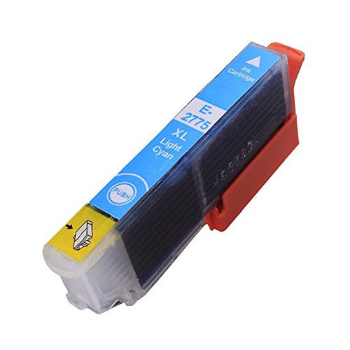 Epson 277XL (T277XL520) High Yield Light Cyan Remanufactured Ink Cartridge (Inkjet)