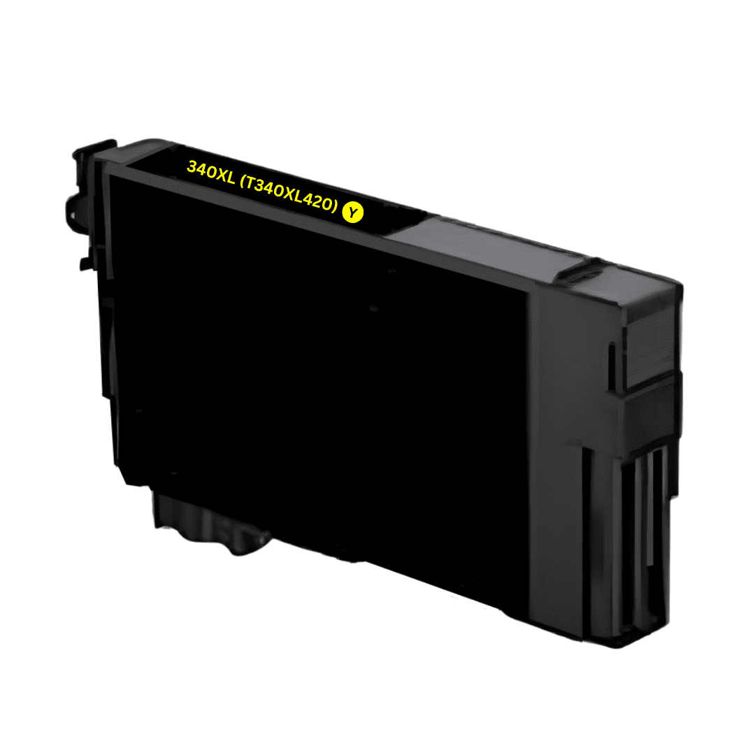 Compatible Epson 340XL (T340XL420) Yellow High Yield Ink Cartridge