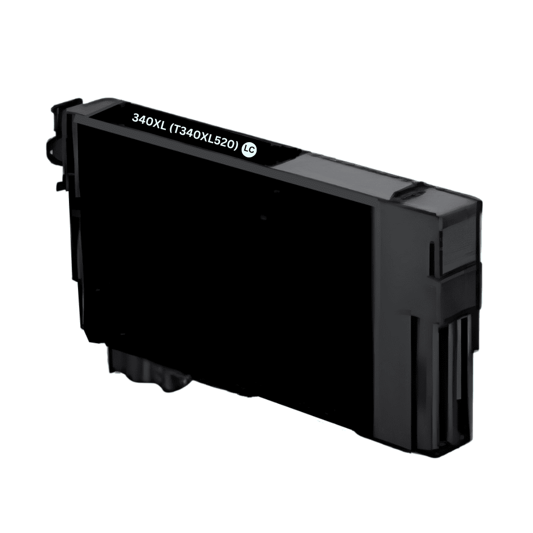 Compatible Epson 340XL (T340XL520) Light Cyan High Yield Ink Cartridge