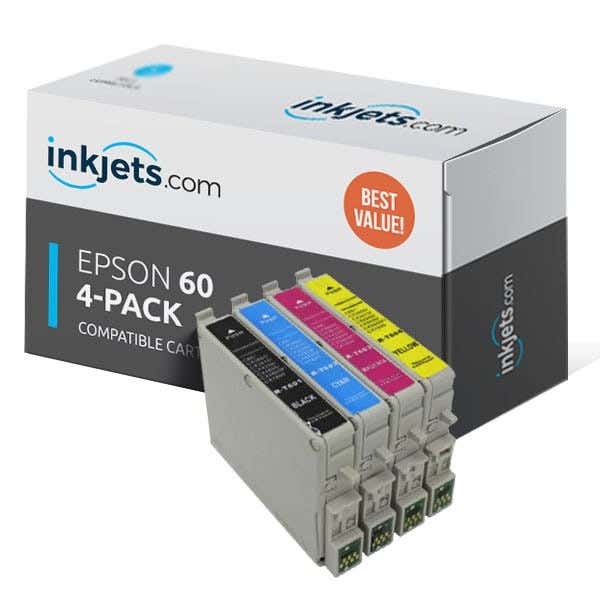Epson 60 4-Pack Remanufactured Ink Cartridge