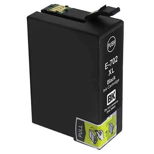 Epson 702XL (T702XL120) Black High-Yield Remanufactured Ink Cartridge