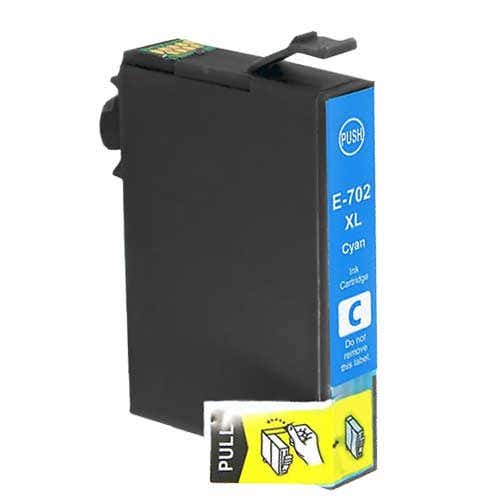 Epson 702XL Cyan Remanufactured Cartridge Inkjets