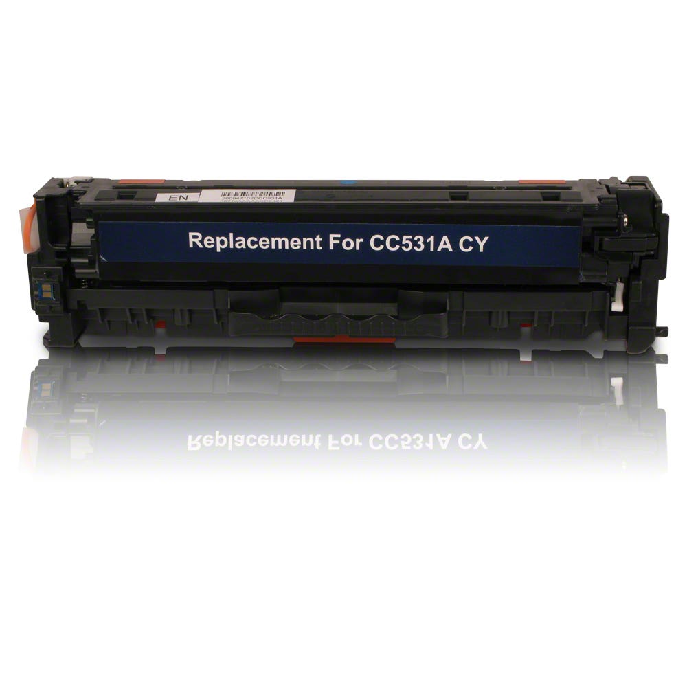 HP CC531A (304A) Remanufactured Laser Toner - Cyan