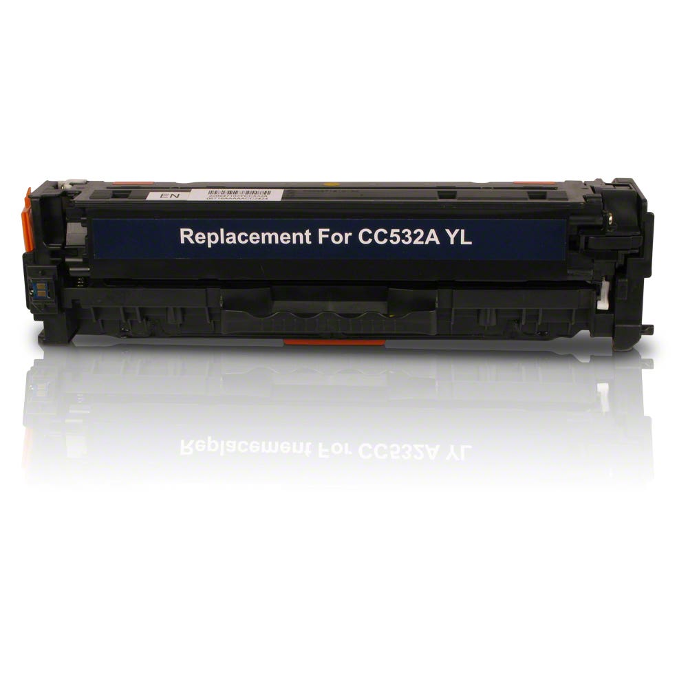 HP CC532A (304A) Remanufactured Laser Toner - Yellow