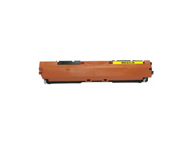 HP 126A (CE312A) Yellow Remanfuactured Laser Toner Cartridge