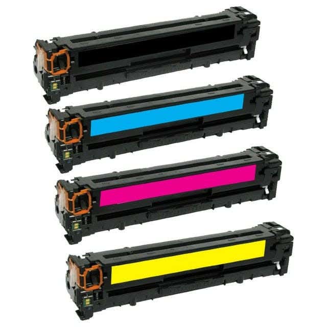 HP 131A Toner Set 4-Pack Remanufactured 