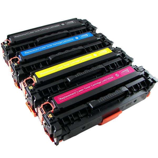 HP 304A Toner Set 4-Pack Remanufactured