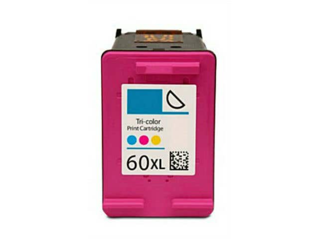 HP 60XL Color (CC644WN) Color Remanufactured High Yield Ink Cartridge - Inkjets