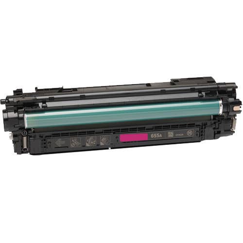 HP 655A (CF453A) Magenta Remanufactured Laser Toner Inkjets