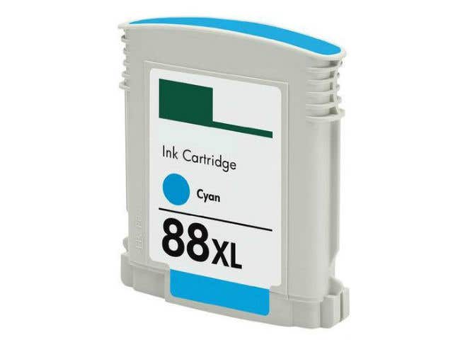 HP 88XL Cyan (C9391AN) Remanufactured High Yield Ink Cartridge