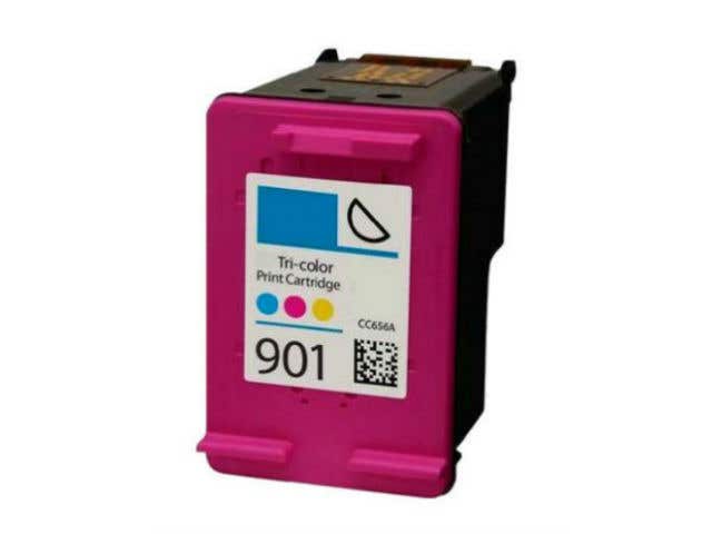 HP 901 Color (CC656AN) Remanufactured Ink Cartridge